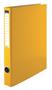 Ring binder, 4 rings, 35 mm, A4, PP/cardboard, VICTORIA OFFICE, yellow